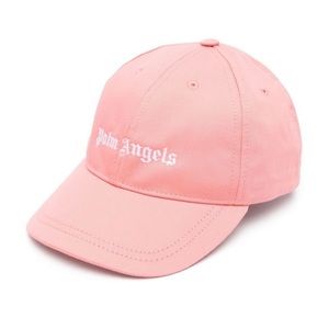 Authentic palm Angel Classic Embroidered Logo Cap Pink And White